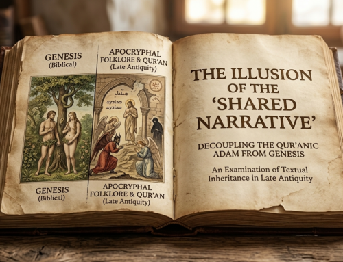 The Illusion of the “Shared Narrative”: Decoupling the Qur’anic Adam from Genesis by Rudolph P. Boshoff
