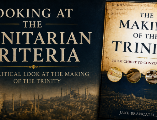 “The Making of the Trinity: From Christ to Constantinople” – Looking at the Trinitarian Criteria